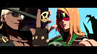 Guilty Gear Strive High Level Baaru Johnny VS Ogawa Zato [upl. by Gibson]