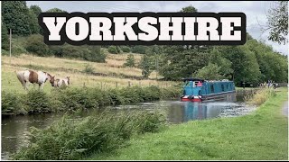 74 Yorkshire by Narrowboat Cruising this beautiful English County Plus Crick Boat Show Bonus [upl. by Deckert]