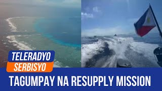 Carpio welcomes successful resupply mission after deal with China  Kabayan 29 July 2024 [upl. by Matt627]