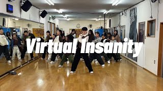 Virtual Insanity  Jamiroquai  Choreography bu WAON [upl. by Nodyroc]