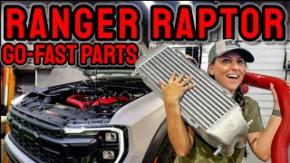 2024 Ranger Raptor Performance Transformation Process West Intake Intercooler Charge Pipes amp More [upl. by Onihc293]