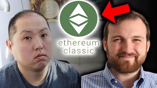 CHARLES HOSKINSON JOINS ETHEREUM CLASSIC [upl. by Aruasi681]