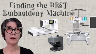 What Embroidery Machine Should You Buy 2024 Edition [upl. by Bracci76]