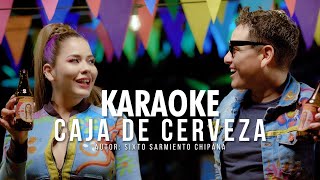 Caja de Cerveza  Pris y Tonylu  Karaoke [upl. by Solim861]