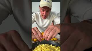 Pasta al limone by Cesar Casier 🍋🇮🇹  Sofie Dumont shorts [upl. by Klenk93]