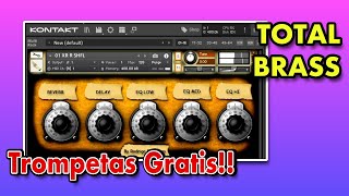 Trompetas GRATIS para KONTAKT  Total Brass Kontakt [upl. by Francie]