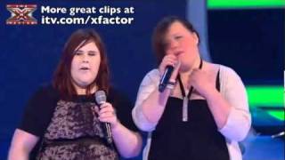 x factor auditionees sing bad romance  x factor live final [upl. by Harts601]