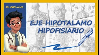 SISTEMA ENDOCRINO EJE HIPOTALAMO HIPOFISIARIO [upl. by Htez]