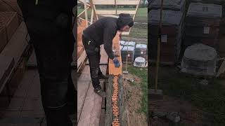 SZCZYT SZCZYTÓWCZYLI MUROWANKO classicalmusic construction bricklayer satisfying diy [upl. by Rollo]