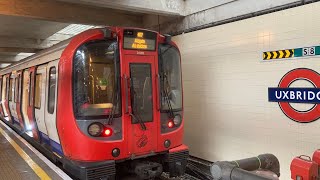 Metropolitan Line full journey Aldgate to Uxbridge all stations [upl. by Galloway318]