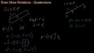 Math for Game Developers  Slerping Quaternions [upl. by Elyrrad]