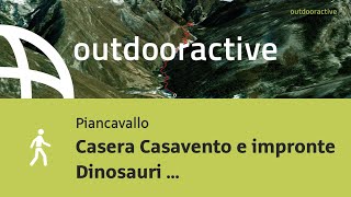 Escursione in Piancavallo Casera Casavento e impronte Dinosauri 947mslm da Lesis  Claut [upl. by Serra]