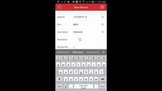 Hikvision iVMS 4500 Mobile App Setup [upl. by Nestor]