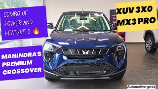 Mahindra XUV 3XO MX3 Pro AMT explained  xuv3x0 bestsuv [upl. by Minni]