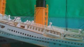 Titanic Model Sinking [upl. by Gibbon]