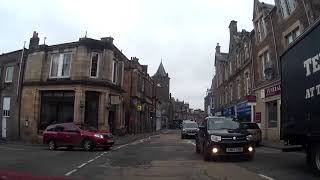 Spring Drive To Glenturret Whisky Distillery Crieff Perthshire Scotland [upl. by Dhiren]