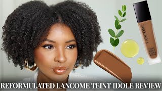 BEST FOUNDATION FOR ACNE PRONE amp TEXTURED SKIN  LANCOME TEINT IDOLE FOUNDATION REVIEW  KENSTHETIC [upl. by Apple]