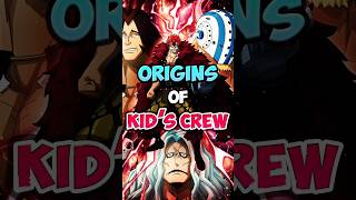 How Kid formed his crew one piece onepiece anime shorts [upl. by Eelyak]