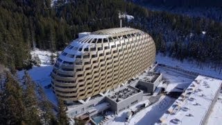 This 170M Davos Hotel Keeps Rich and Powerful Super Safe [upl. by Mitzie]