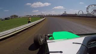 Springfield Mile in the Champ Car Qualifying 08192017 [upl. by Otipaga]