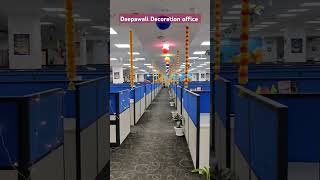 quotFestive Deepawali Office Decorations Transform Your Workspacequot [upl. by Man]