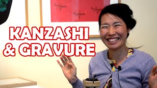 Kanzashi et Gravure par Miho Nakatani [upl. by Einnaej]