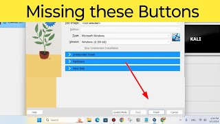 Virtual box installation button not showing  Finish button next button not showing in Vm machine [upl. by Etyam]
