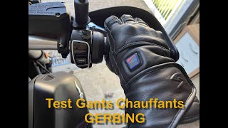 Test gants chauffants GERBRING  Plus dexcuses pour ne pas rouler lhiver [upl. by Armbrecht]