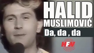 Halid Muslimovic  Da da da  Tv Poster  RTB 1986 [upl. by Refinneg]