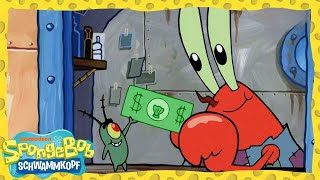 SpongeBob  Plankton und Mr Krabs Geschichte  SpongeBob Schwammkopf [upl. by Oiznun]