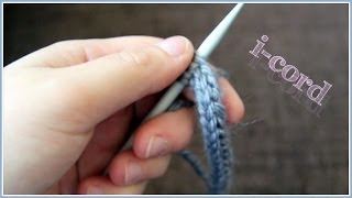 How to knit an icord [upl. by Rashida196]