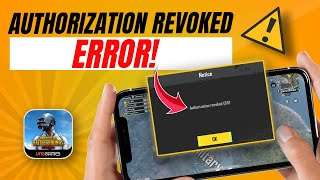 How to Fix Authorization Revoked Error in PUBG Mobile  Authorization Revoked Problem in PUBG [upl. by Debra]