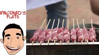 How to make Arrosticini Abruzzesi  Italian lamb skewers feat BBQ Aroma [upl. by Draw]