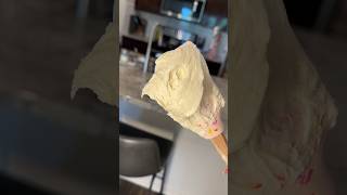 Cake Batter Buttercream Frosting Recipe baking [upl. by Azitram]