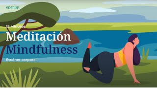 Meditación Mindfulness Escáner corporal [upl. by Ayouqat]