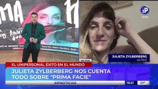 Julieta Zylberberg habla sobre Prima facie la obra que protagoniza en el Multiteatro [upl. by Hoffer]