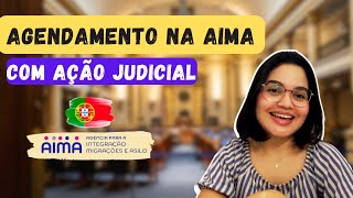 COMO CONSEGUIR AGENDAMENTO NA AIMA 🇵🇹💭  SÓ COM AÇÃO JUDICIAL  NOSSA EXPERIÊNCIA… [upl. by Yeoj291]