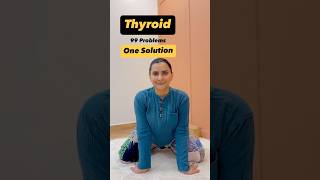 🧘‍♀️💪Control Thyroid  Boost Thyroid Health with Simple Poses [upl. by Iruj]