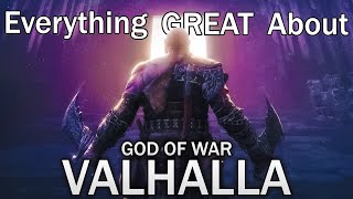 Everything GREAT About God of War Ragnarok Valhalla [upl. by Charlena373]