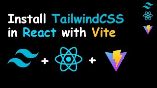 How to Use Tailwind CSS in React with Vite in 2023  React Tailwind [upl. by Abbie]