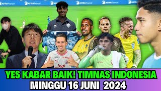 Yes Kabar Baik 🔴 Berita Timnas Indonesia Hari Ini 🔴 Minggu 16 Juni 2026  Timnas Terbaru [upl. by Breed65]