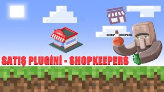 ATERNOS ALIMSATIMTAKAS PLUGİNİ SHOPKEEPERS ✅ MİNECRAFT  GÜNCEL [upl. by Matti]