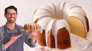 Easy Vanilla Bundt Cake Recipe [upl. by Cadell]