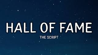 The Script  Hall Of Fame Lyrics [upl. by Annice]