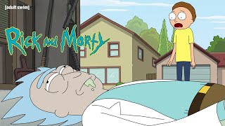 Rick and Morty  S7E6 Cold Open Rickfending Your Mort  adult swim [upl. by Atneuqal363]