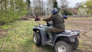 SRUC Gamekeepers Quad Bike Training [upl. by Lim]