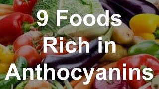 9 Foods Rich in Anthocyanins [upl. by Hugues]