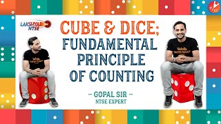 NTSE  CUBE and DICE  Fundamental Principle of Counting  Vedantu NTSE  Maths NTSE Scholarship [upl. by Nuahsyar]