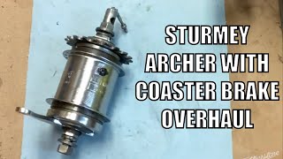 S7E3 Sturmey Archer 3Speed Hub with Coaster Brake [upl. by Okimuy]