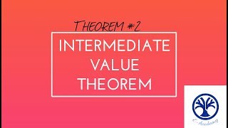 Intermediate value theorem in CONNECTED Space [upl. by Enos]